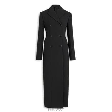 26 F/W 알라이아 테일러 코트 크레페 울 AA9M1230W132D B0742339461