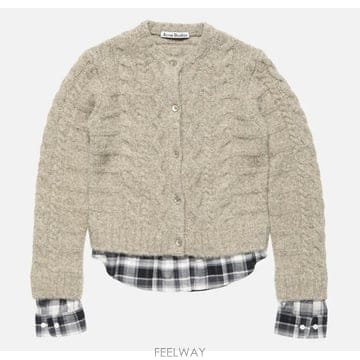 26 F/W 아크네 스튜디오 FNWNKNIT000890 A60604/ B0742365368