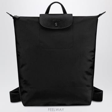 26 F/W 롱샴 블랙 M 르 플리아쥬 원 백팩 10284979-00 B0052365767
