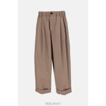 26 F/W 마르니 코튼 캔버스 트라우저 PUMU0347J0UTC64 B0032047645