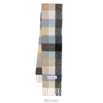 Acne 26FW ��ũ�� ��Ʃ��� ����� üũ ���÷� CA0084 DIB NAVY26FW ��ũ�� ��Ʃ��� ����� üũ ���÷� CA0084 DIB NAV