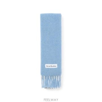 Acne 26FW ��ũ�� ��Ʃ��� ���÷� ��ī�� CA0443 228 LIGHT BLUE26FW ��ũ�� ��Ʃ��� ���÷� ��ī�� CA0443 228 LIGHT BL