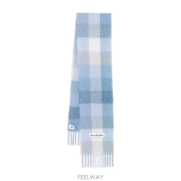 Acne 26FW ��ũ�� ��Ʃ��� ����� üũ ���÷� CA0084 DUA LIGHT BLUE26FW ��ũ�� ��Ʃ��� ����� üũ ���÷� CA0084 DUA LIG
