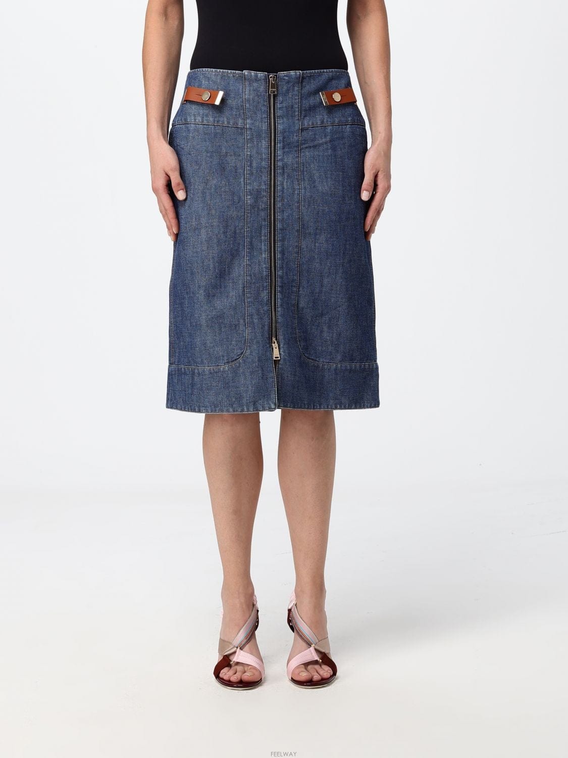 FENDI [A6] ��� FLQ609AW8H ���� �̵� ��ĿƮ FLQ609AW8H-F0QB0[A6] ��� FLQ609AW8H ���� �̵� ��ĿƮ FLQ609AW8H-F0QB0
