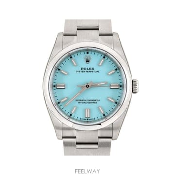 [그랑파리] 로렉스 오이스터 퍼페추얼 36mm 터콰이즈 블루 126000 78006