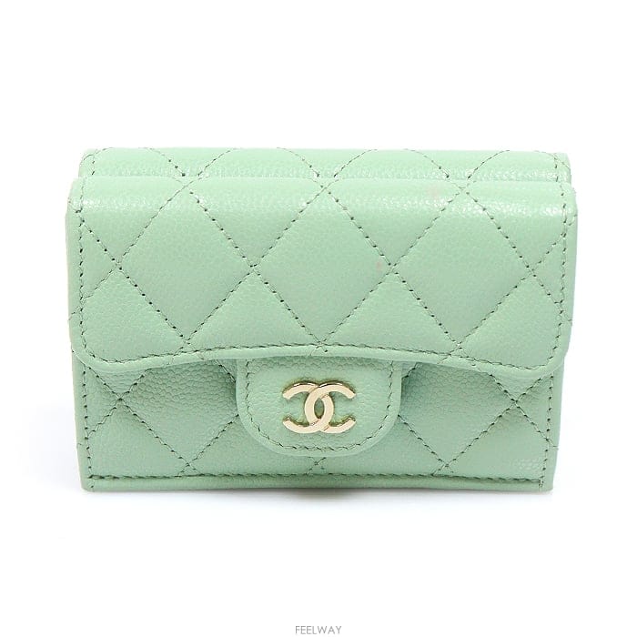 CHANEL Chanel(����) AP0230 ����Ʈ �׸� ĳ��� CC�ΰ� Ŭ���� ���� 3�� �÷� ������Chanel(����) AP0230 ����Ʈ �׸� ĳ��� CC�ΰ� Ŭ���� 