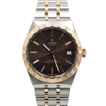 튜더 2836C1A3 18K옐로우골드 콤비TUDOR Royal튜더로얄36mm오토매틱 남성 시계aa68238