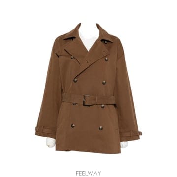 | Other Brand | DOEN Wolfe double breasted trench coat 12317307797768 TP7257DOEN Wolfe double breasted trench coat 12317307797768 