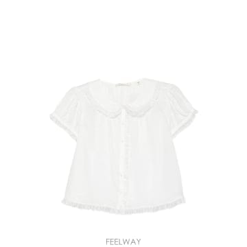 | Other Brand | DOEN Karina ruffled trim top 12317308682504 TP725756629DOEN Karina ruffled trim top 12317308682504 TP72575662