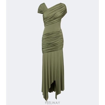 | Other Brand | 26 FW De La Vali Hela ��ø�Ʈ�� ��ġ�� ���� �̵� �巹�� TP58202127126 FW De La Vali Hela ��ø�Ʈ�� ��ġ�� ���� �̵� �巹