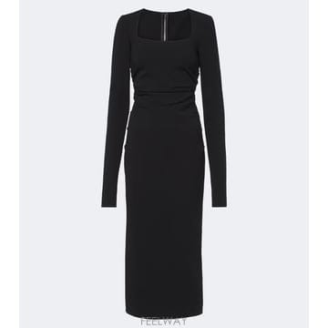 Dolce&Gabbana 26 FW ��ü�ذ��ٳ� ��ġ�� ���� �̵� �巹�� TP58201608426 FW ��ü�ذ��ٳ� ��ġ�� ���� �̵� �巹�� TP582016084