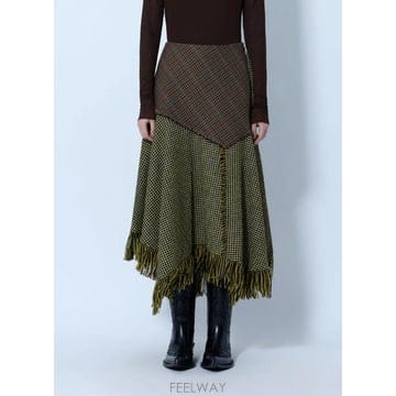 GANNI 26 FW ���� ���� �� üũ ��ġ��ũ �� ��ĿƮ A1090321 999 TP87803558226 FW ���� ���� �� üũ ��ġ��ũ �� ��ĿƮ A1090321 99