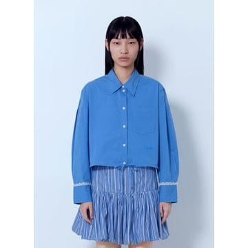 GANNI 26 FW ���� ���� ��Ʈ��ġ ��ư ũ�� ���� ���� gan0265018blu26 FW ���� ���� ��Ʈ��ġ ��ư ũ�� ���� ���� gan026501