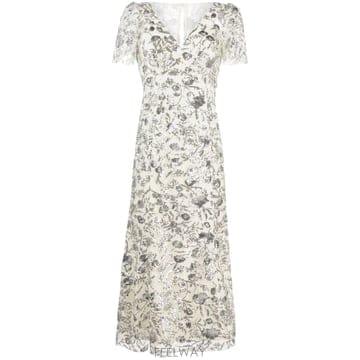 Self Portrait 23SS ���� ��Ʈ����Ʈ ���� ƫ �巹�� RS23079MSQCHAMPAGNE TP57182217423SS ���� ��Ʈ����Ʈ ���� ƫ �巹�� RS23079MSQCHAMPAGN