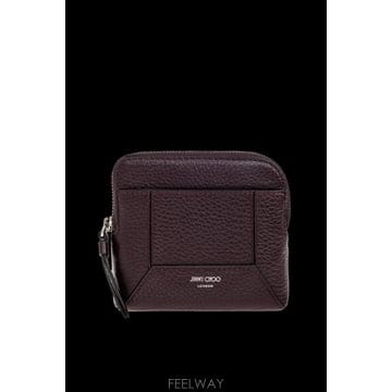 Jimmy Choo 25FW ���� �� ���� �Ŀ�ġ DMCMPCTCARDCASEGCJDEEPMERLOTANTIQUE TP5792225FW ���� �� ���� �Ŀ�ġ DMCMPCTCARDCASEGCJDEEPMERLOTA
