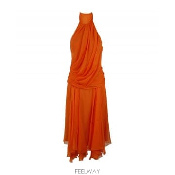 Alberta Ferretti 25FW �˺���Ÿ �䷹Ƽ eco �����鸮 ���� �巹���� �巹�� 04450114A0061 TP57850520125FW �˺���Ÿ �䷹Ƽ eco �����鸮 ���� �巹���� �巹��