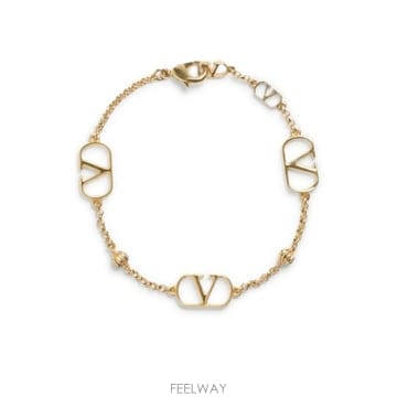 26FW 발렌티노 발렌티노 가라바니 Vlogo 시그니처 브레이스렛 WJ0X83METL01 TP57839169