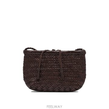 드래곤 Diffusion MINSU   미니 우븐 레더 백 8938DKBROWN TP571000622