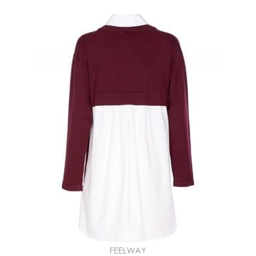 Elisabetta Franchi �����ں�Ÿ ����Ű Bordeaux �� ȭ��Ʈ �巹�� AM09T56E2CM4 TP578192062�����ں�Ÿ ����Ű Bordeaux �� ȭ��Ʈ �巹�� AM09T56E2C