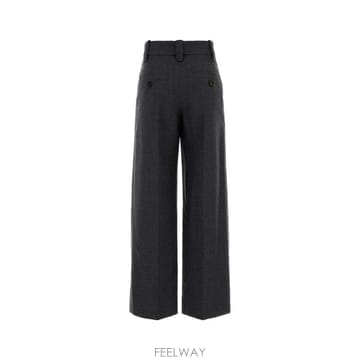 Brunello Cucinelli 26FW ���ڷ� ��ġ�ڸ� Charcoal �� ���̵� ���� pant MB199P9331C3260 TP581126FW ���ڷ� ��ġ�ڸ� Charcoal �� ���̵� ���� pant MB