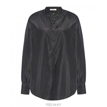 THE Row 26FW �� �ο� ���� ��ũ Lula ����콺 R000560W4640BLK TP58119533226FW �� �ο� ���� ��ũ Lula ����콺 R000560W4640BLK T