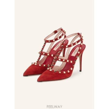 Valentino �߷�Ƽ�� �����͵� ������ ������ with Studs 100320148218000 TP580566768�߷�Ƽ�� �����͵� ������ ������ with Studs 10032014821