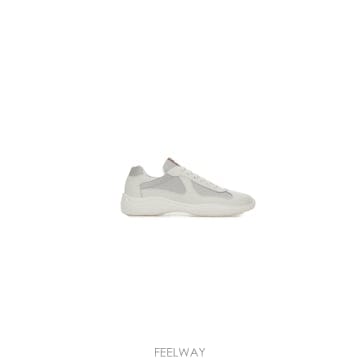 프라다 프라다 Americas Cup 로우 탑 스니커즈 4E3400FG0006GWF0J36 TP5774937