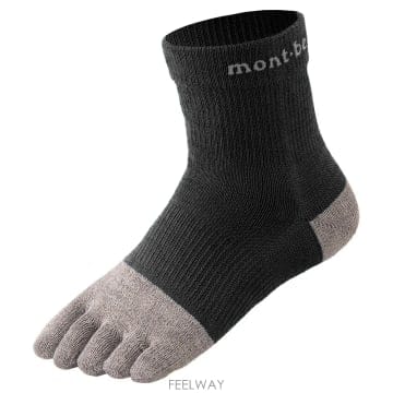 mont 벨 KAMICO Cross 러너 5 Toe 양말 1118677DGY TP577904887
