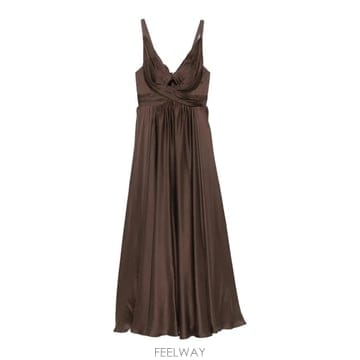 Zimmermann 26FW ���Ӹ� Bitter Chocolate �ƽ� �巹�� 5396DF26RBITTER TP58173102626FW ���Ӹ� Bitter Chocolate �ƽ� �巹�� 5396DF26RBITT