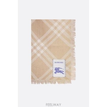 Burberry [E32]������ 8125843B9719 ���� ��ī�� ���÷� BURBERRY Check wool and sil[E32]������ 8125843B9719 ���� ��ī�� ���÷� BURBERRY C
