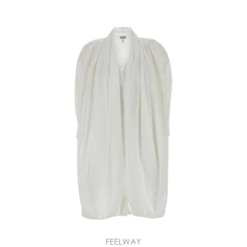 Loewe 25FW �ο��� ȭ��Ʈ ���ø� �巹�� S540Y09XTUWHITE TP57162638425FW �ο��� ȭ��Ʈ ���ø� �巹�� S540Y09XTUWHITE TP571