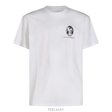 [S27]칼하트 I03726902XX 남성 티셔츠 긴팔티 반팔티 피케셔츠 폴로티 반팔 셔츠 WHITE S S