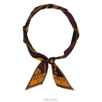 Emilio Pucci [X45]���и���Ǫġ 6UGB216UC04 1 ���� ��ī�� �񵵸� ���÷� Printed twill foula[X45]���и���Ǫġ 6UGB216UC04 1 ���� ��ī�� �񵵸� ��