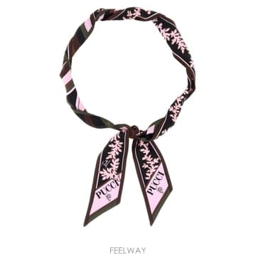 Emilio Pucci [X45]���и���Ǫġ 6UGB236UC06 1 ���� ��ī�� �񵵸� ���÷� Printed twill foula[X45]���и���Ǫġ 6UGB236UC06 1 ���� ��ī�� �񵵸� ��