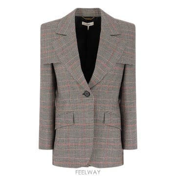[W63]끌로에 CH26WVE35167 935 여성 블레이저 자켓 베스트 Giacca in misto lan
