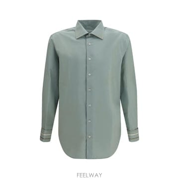 PRADA [K68]����� UCN697SEMO6118 F0E1D ���� ���� ���� ���� ���� Cotton Shirt wi[K68]����� UCN697SEMO6118 F0E1D ���� ���� ���� ���� 
