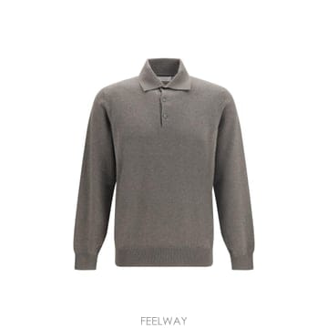 Brunello Cucinelli [K68]���ڷ� ��ġ�ڸ� M2200295 CKP08 ���� ���� ���ɼ��� Cashmere knit Polo[K68]���ڷ� ��ġ�ڸ� M2200295 CKP08 ���� ���� ���ɼ�