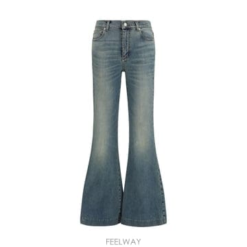Alexander Mcqueen [K68]�˷���� ���� A005FSQMAC4 4164 ���� û���� ���� �� ������ Flared denim J[K68]�˷���� ���� A005FSQMAC4 4164 ���� û���� ���� 