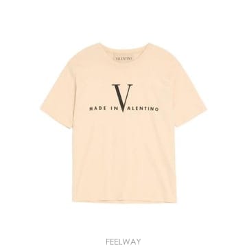 Valentino 26SS �߷�Ƽ�� �߷�Ƽ�� ��ư T ���� WITH MADE IN �߷�Ƽ�� ����Ʈ VMG16PBAQQT3 TP26SS �߷�Ƽ�� �߷�Ƽ�� ��ư T ���� WITH MADE IN �߷�Ƽ