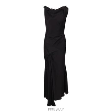 Victoria Beckham 26FW ���丮�� BECKHAM Strapless ũ������ �̵� �巹�� 1125WDR006029ABLACK26FW ���丮�� BECKHAM Strapless ũ������ �̵� �巹�� 1