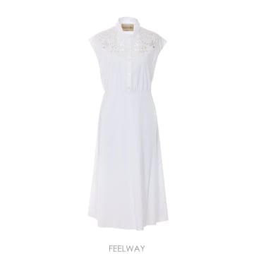 Valentino 26SS �߷�Ƽ�� ȭ��Ʈ �ڼ� �̵� �巹�� VAJR59VN0BO TP57157061726SS �߷�Ƽ�� ȭ��Ʈ �ڼ� �̵� �巹�� VAJR59VN0BO TP57