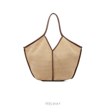 헤레우 Calella 라피아 토트 CASORAWBS26NATURALCHESTNUT TP571243722