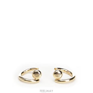 26SS 로에베 Silver hoop 귀걸이 JJ07239X078130 TP576727533