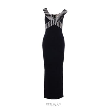 Elisabetta Franchi 26SS �����ں�Ÿ ����Ű ���� �巹�� AM75S61E2685 TP57840101526SS �����ں�Ÿ ����Ű ���� �巹�� AM75S61E2685 TP5784