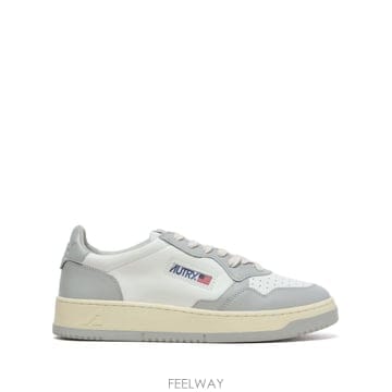 26SS 오트리 로우 탑 스니커즈 GREY AULMWB10LEATLEATWHTVAPOR TP576629542