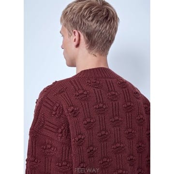 26 F/W 마르니 텍스처 니트 가디건 CDMG0200A0 UFZ41 B0112367500