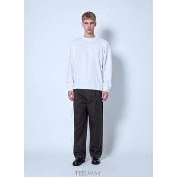 26 F/W 더 로우 NESPER 와이드레그 드릴 팬츠 R000217 B0112367506