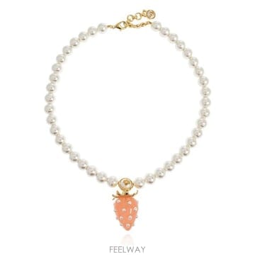 26SS 카사블랑카 STRAWBERRY 목걸이 ASP26JW36901GOLD TP578197213