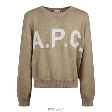 26SS A P C  로고 스웨터 WOASLM23009AAE TP577485509