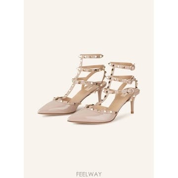Valentino �߷�Ƽ�� ������ ������ �����͵� with rivets 100076895818502 TP575689663�߷�Ƽ�� ������ ������ �����͵� with rivets 1000768958